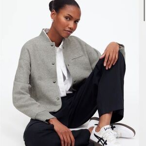 EUC XS Madewell Knit Bomber Jacket